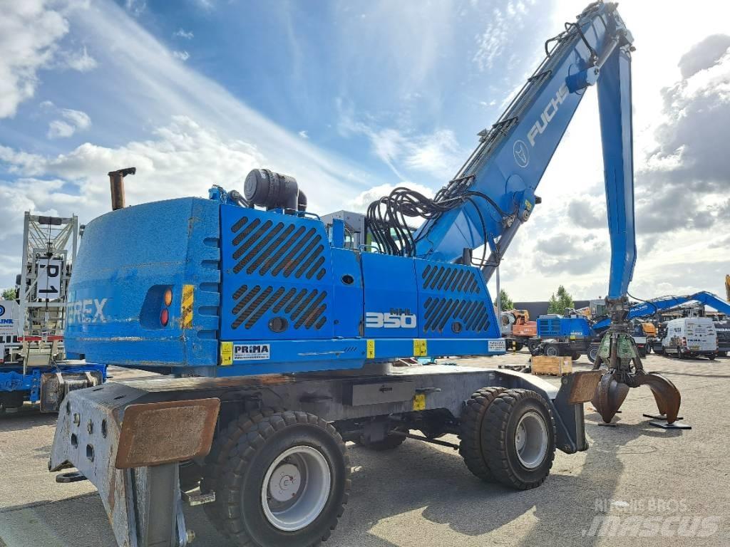 Fuchs MHL350E Gravemaskiner for avfallshåndtering