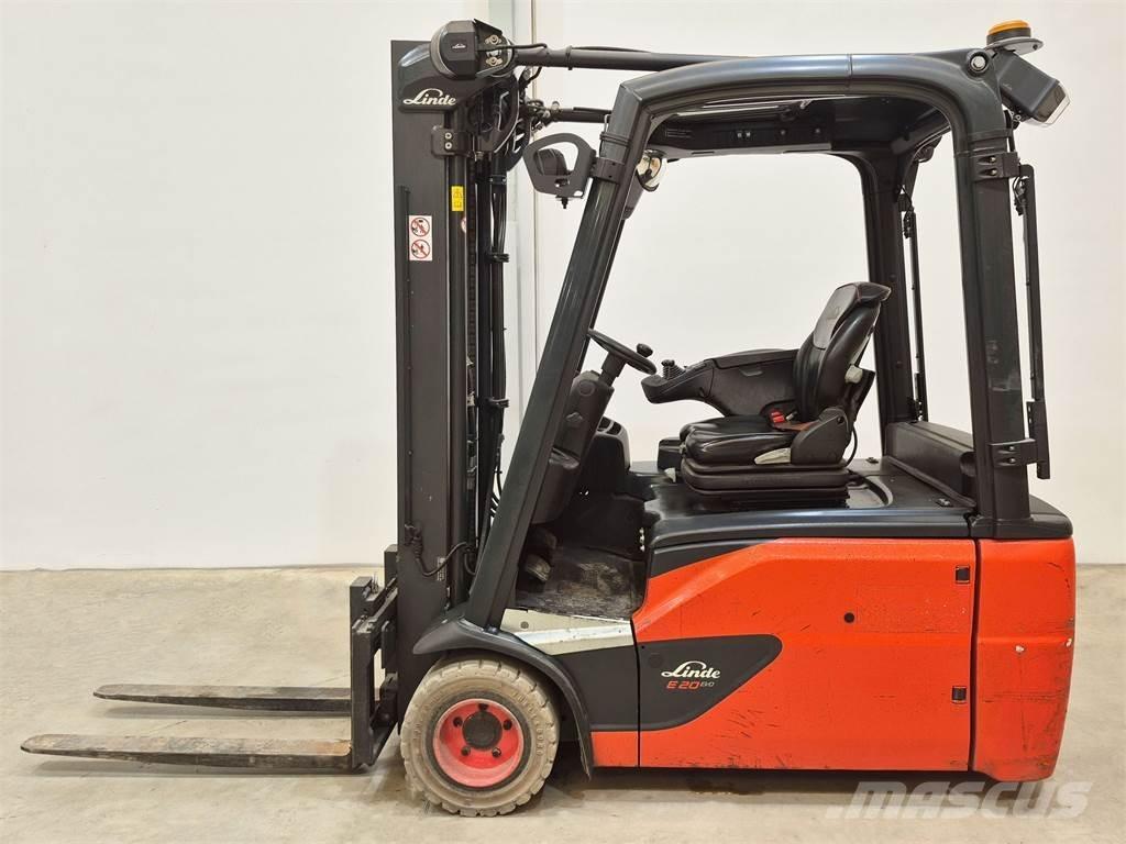 Linde E20L 02 386 Elektriske trucker