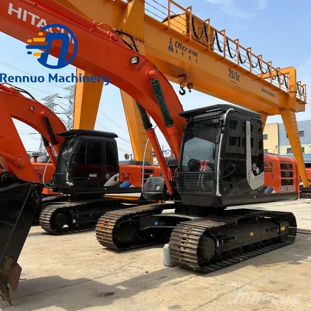 Hitachi ZX 200 Beltegraver