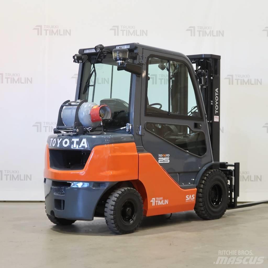 Toyota 02-8FGF25 Propan trucker