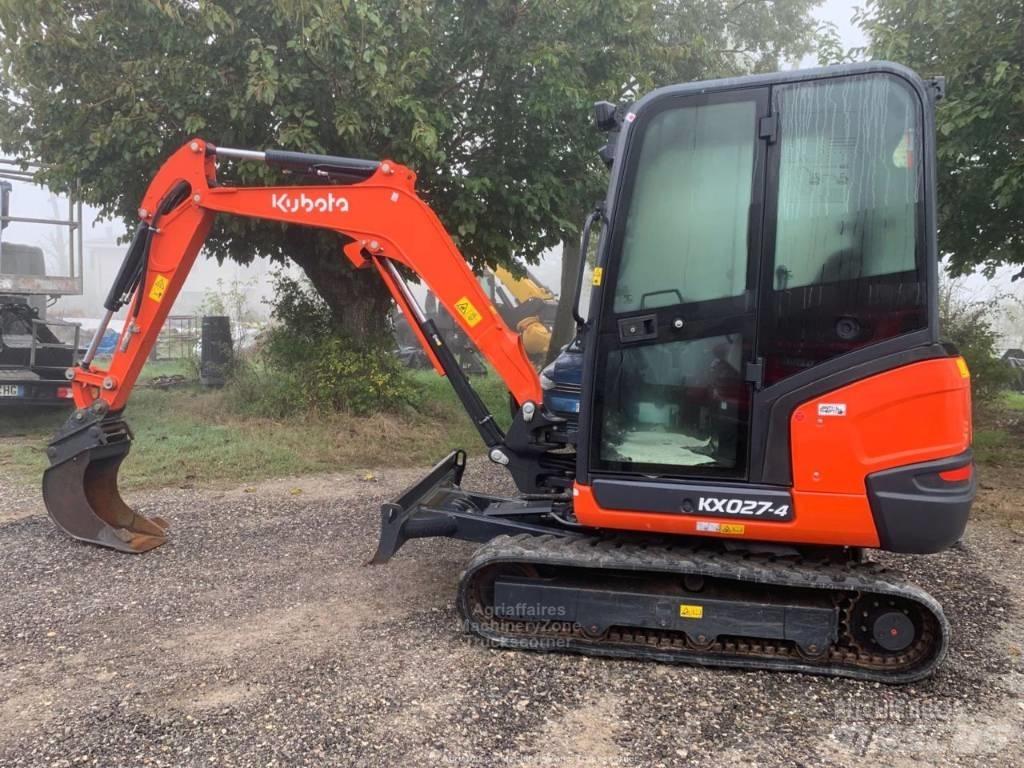 Kubota KX 027 Minigravere <7t