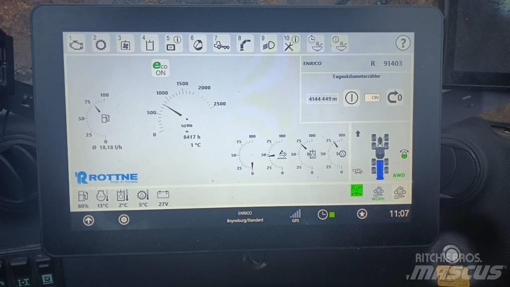 Rottne H21D SP 661 Hogstmaskiner
