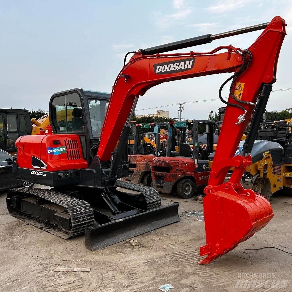 Doosan DX60 Beltegraver