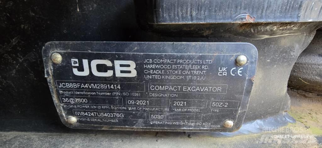 JCB 50 Z-2 Minigravere <7t