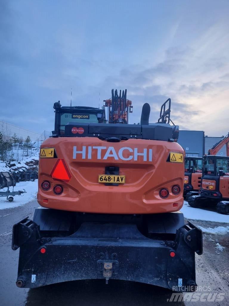 Hitachi ZX155W-7 2P Hjulgravere