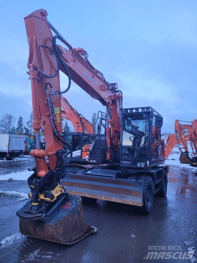 Hitachi ZX155W-7 2P Hjulgravere