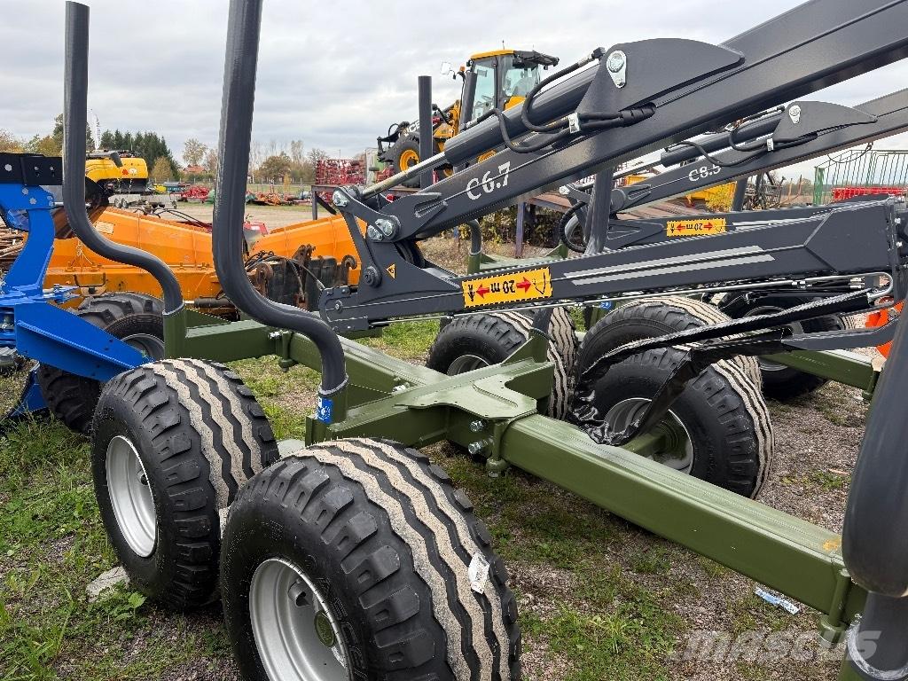 Farma T9 DS 6,7 kran Tømmerhengere