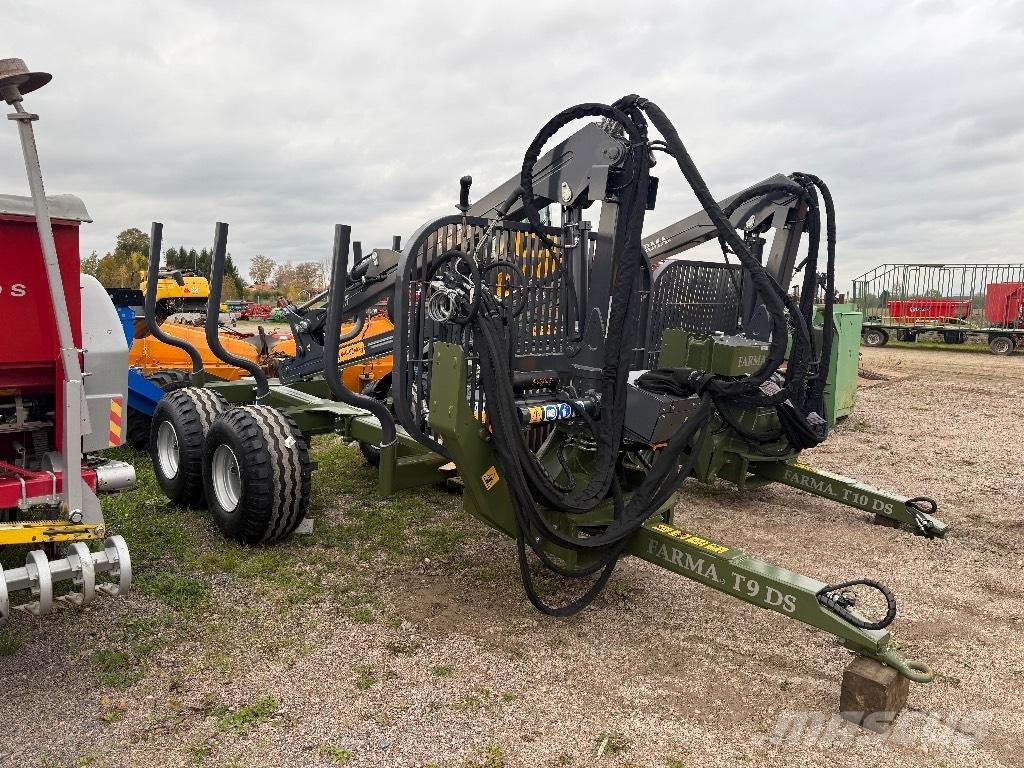 Farma T9 DS 6,7 kran Tømmerhengere