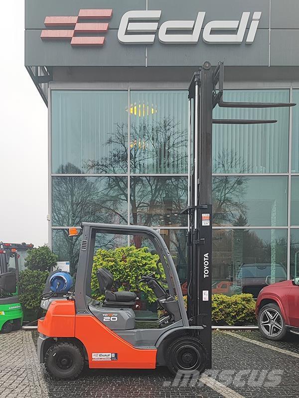 Toyota 02-8FGF20 Propan trucker