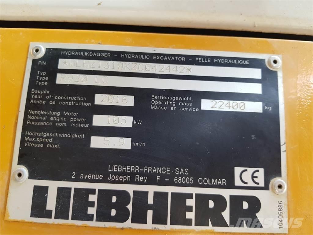 Liebherr R920 Beltegraver