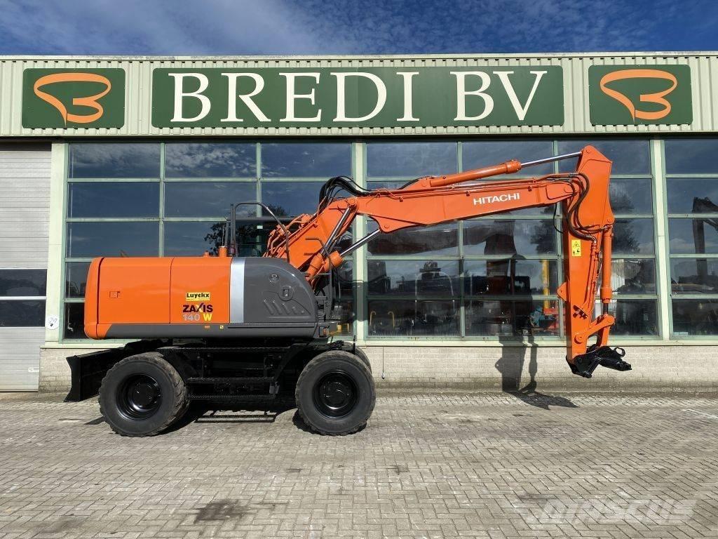 Hitachi ZX 140 W-3 Hjulgravere