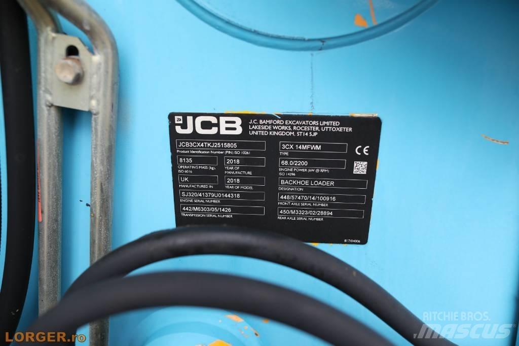 JCB 3 CX 14 Traktorgravere