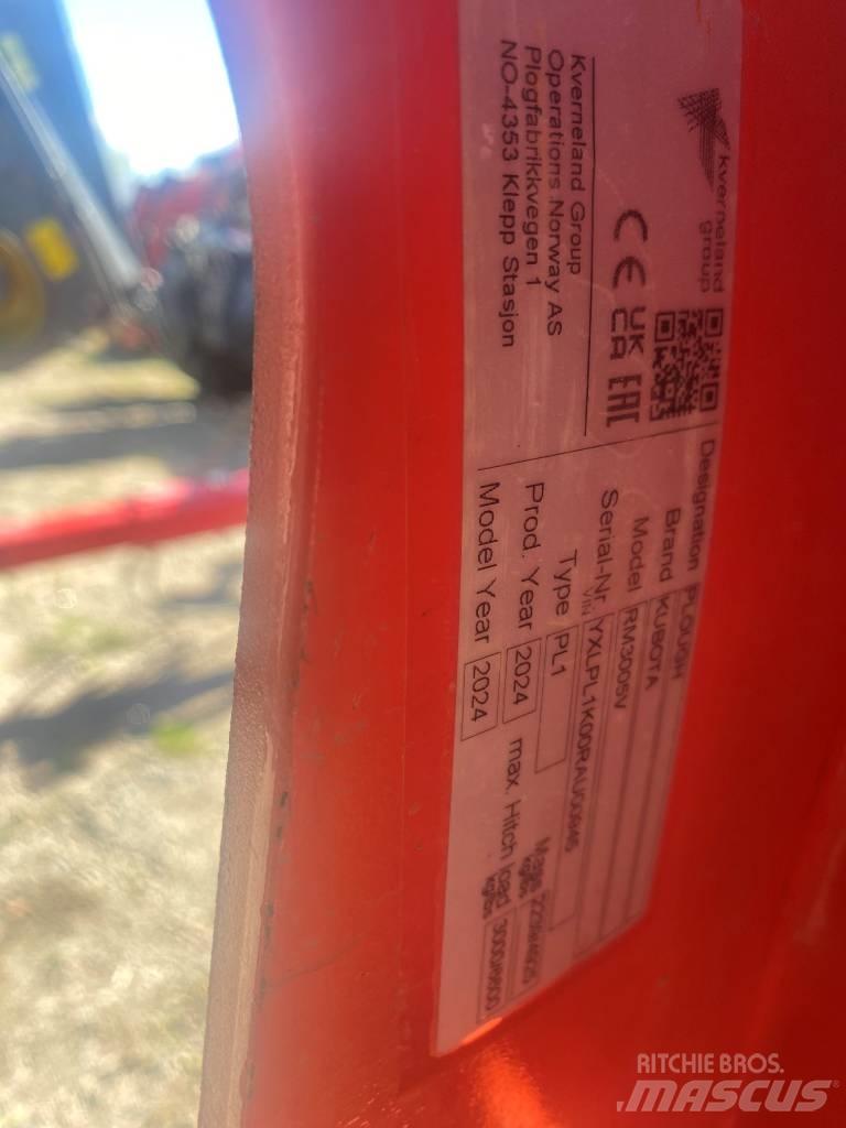 Kubota RM 300 SV Vendeploger