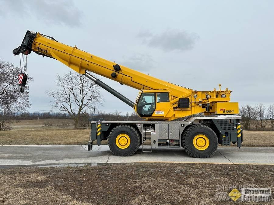 Grove GRT 8100 Røff terreng kraner