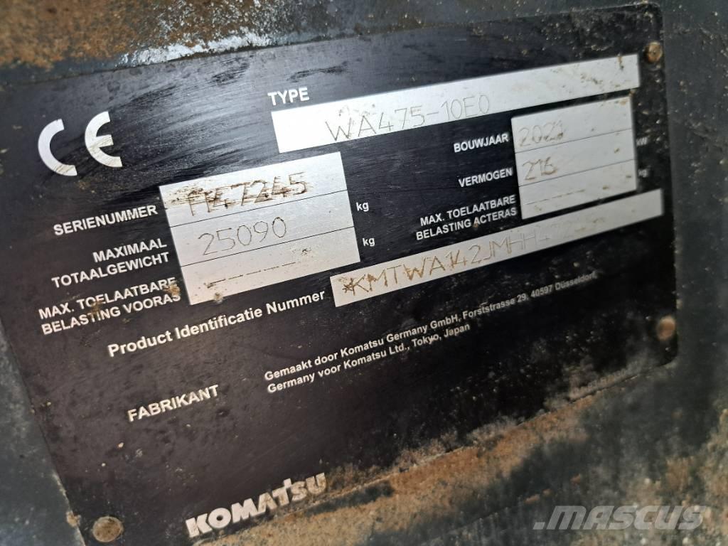 Komatsu WA 475-10E0 Hjullastere