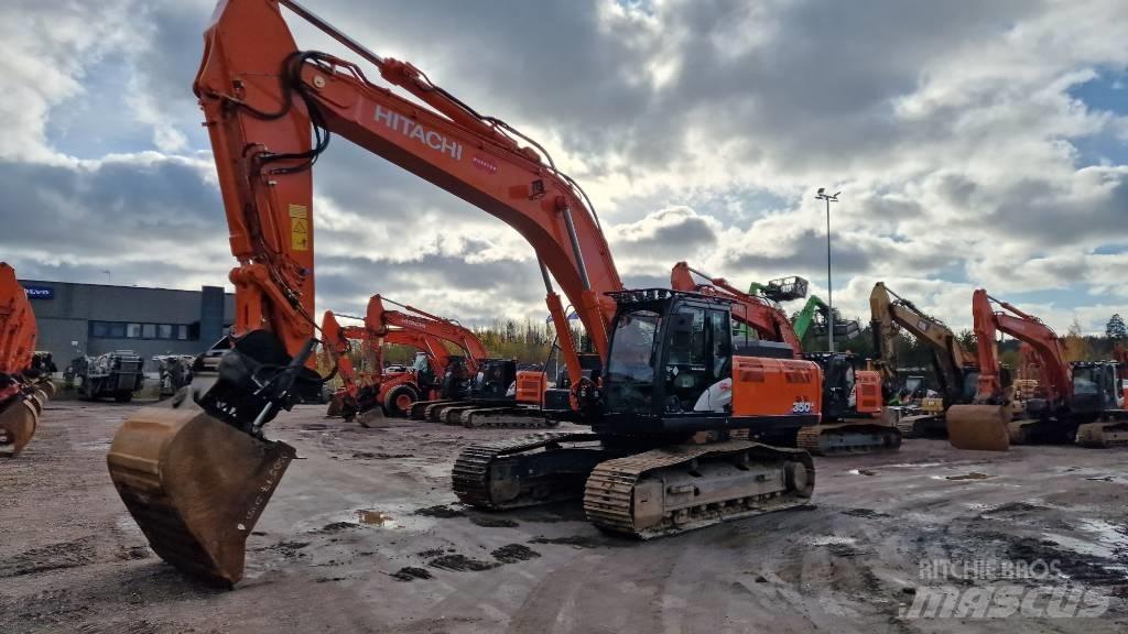 Hitachi ZX350LC-6 Beltegraver
