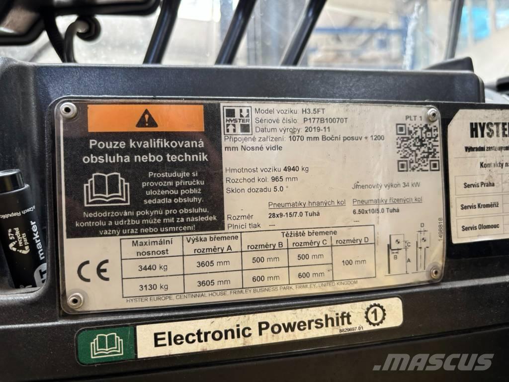 Hyster H3.5FT Diesel Trucker