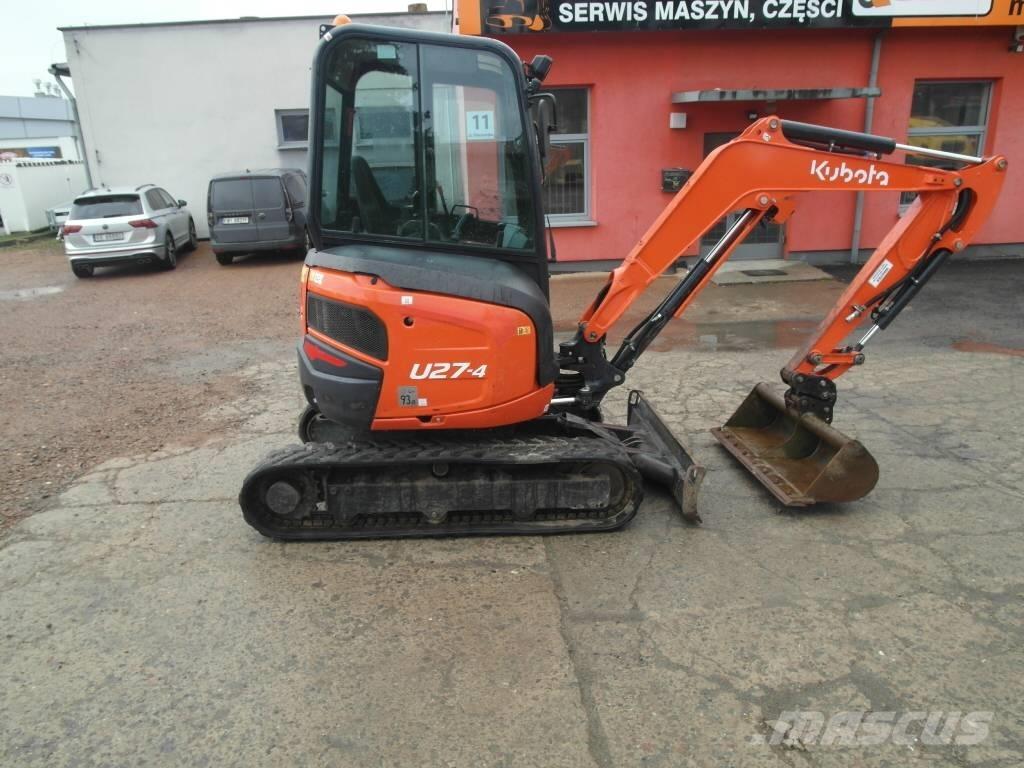 Kubota U 27-4 Minigravere <7t