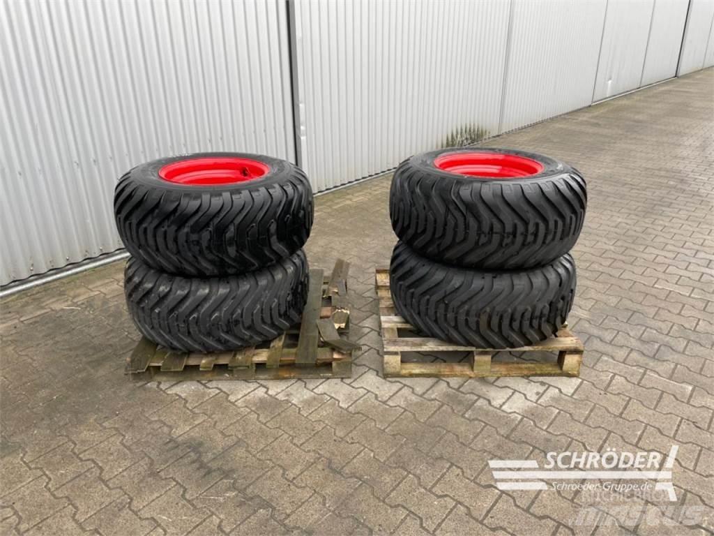  2X 380/55-17 Dekk, hjul og felger