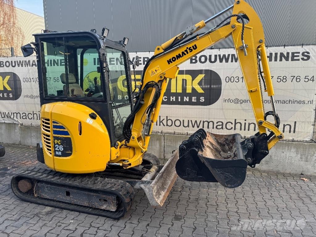 Komatsu PC 26 MR-3 Minigravere <7t