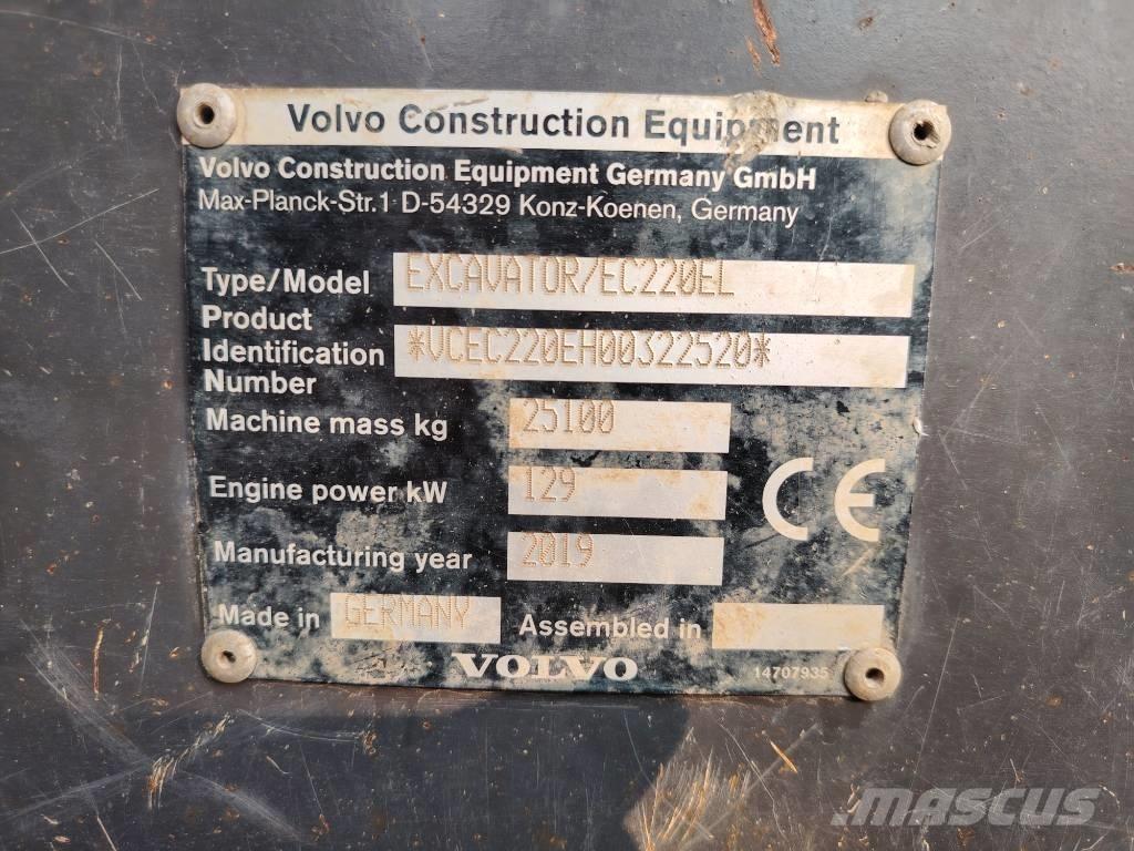 Volvo EC 220 E Beltegraver