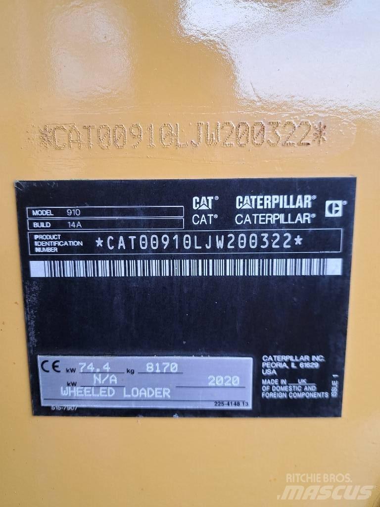 CAT 910 Hjullastere