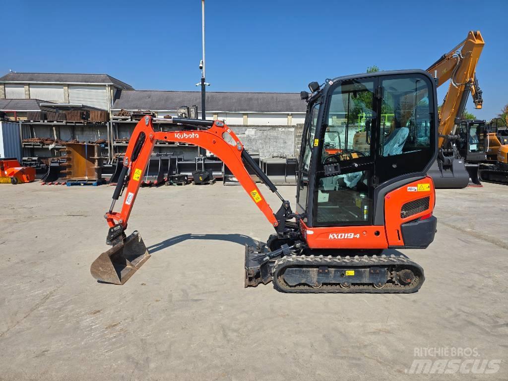 Kubota KX 019-4 Minigravere <7t