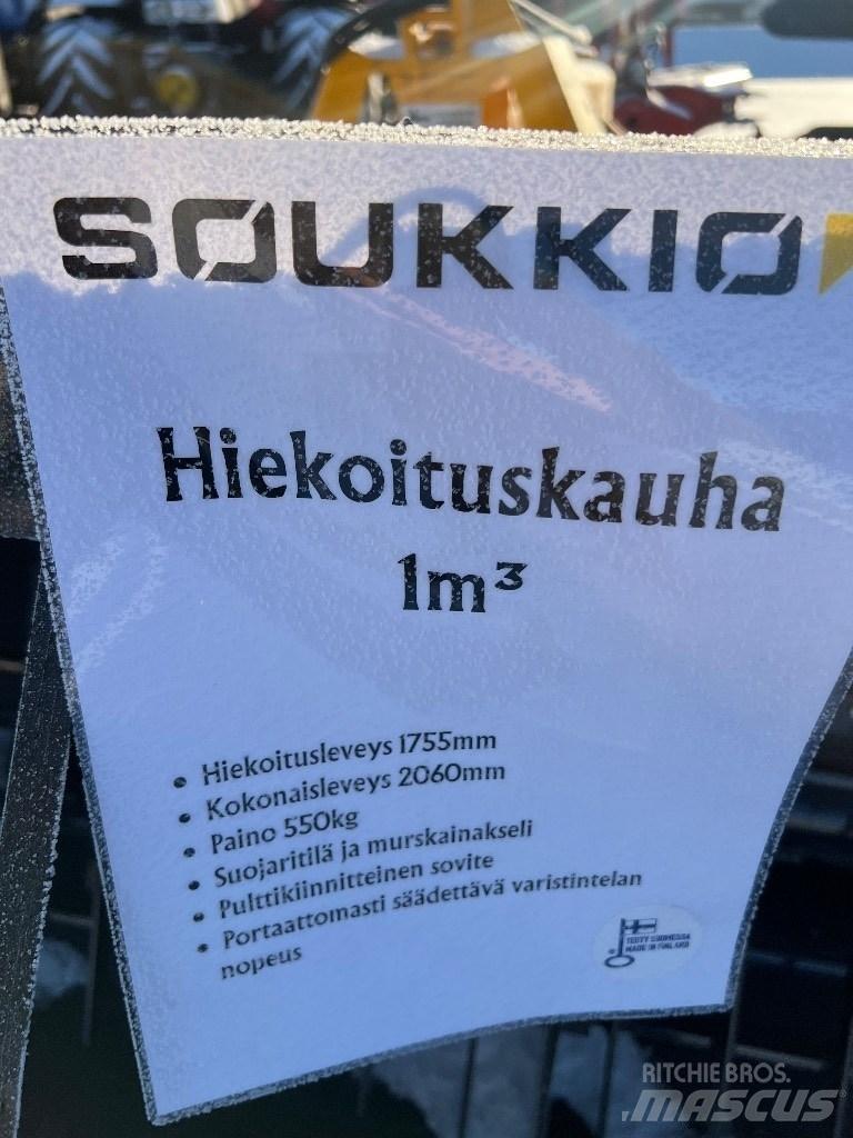 Soukkio HK 1.0m^3 Sand- og saltspredere