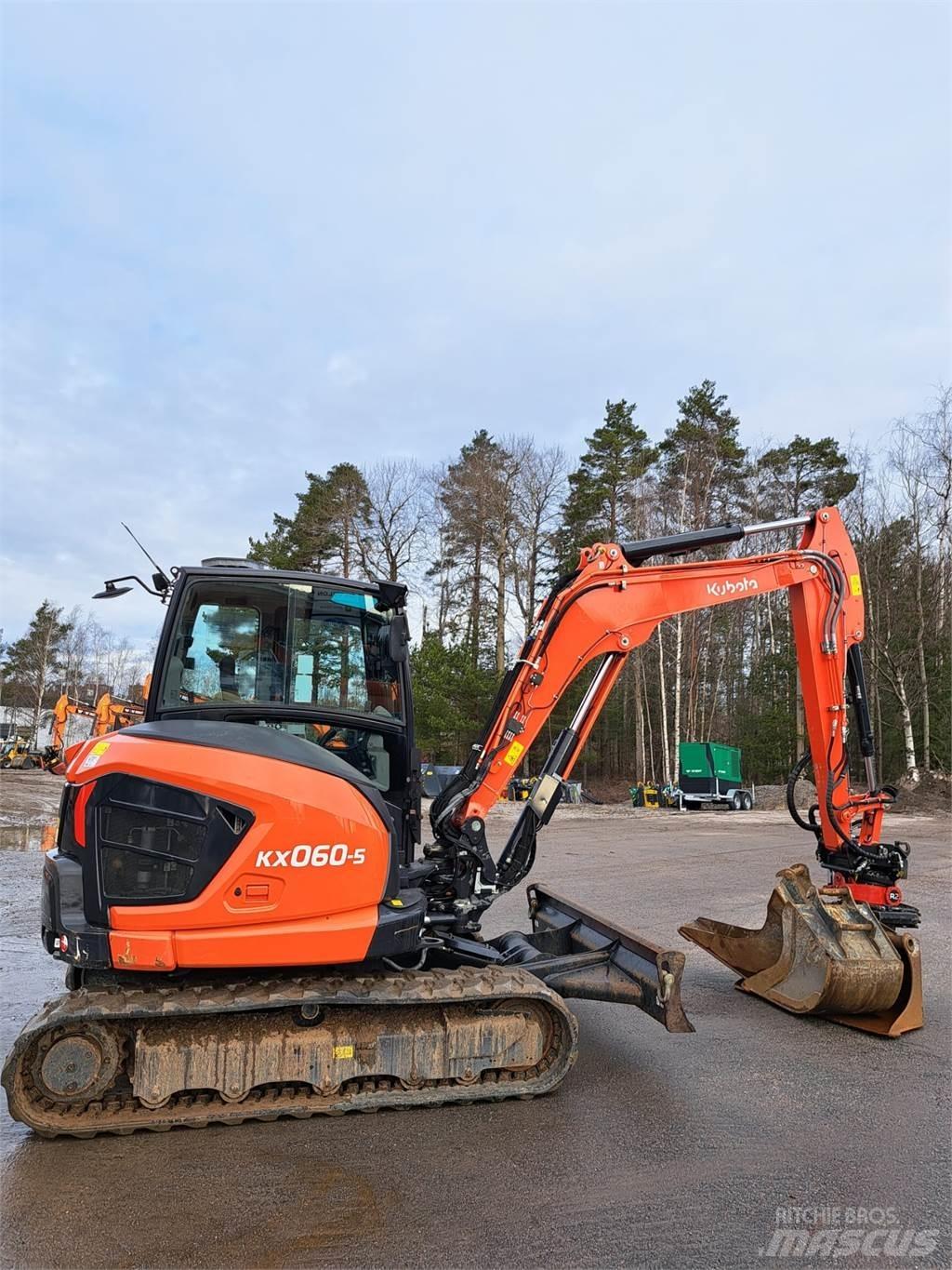 Kubota KX060-5 Minigravere <7t