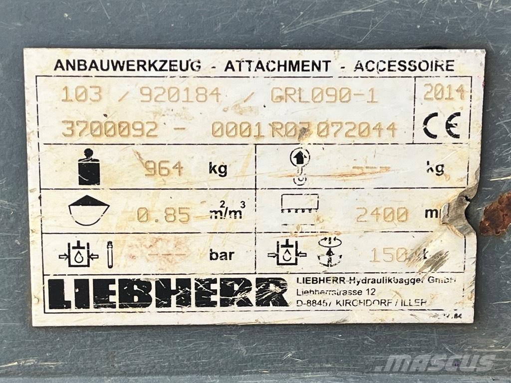 Liebherr SW48 Skuffer