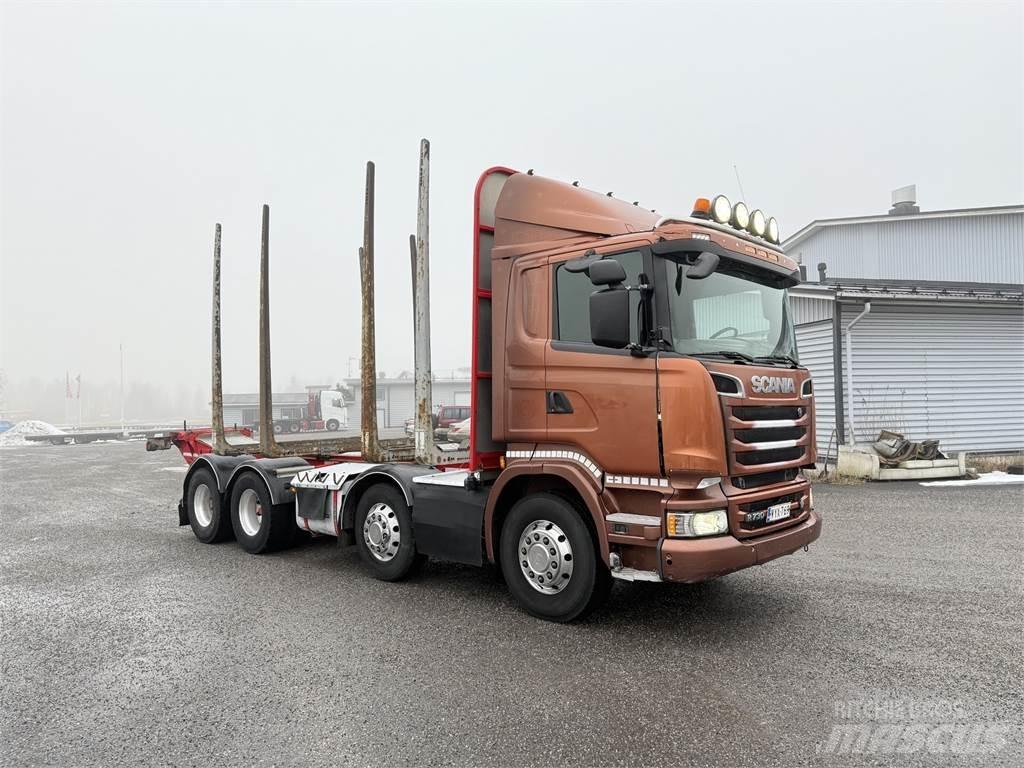 Scania R 730 8X4 Tømmerbiler