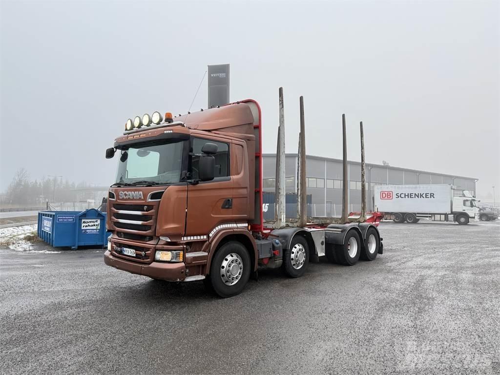 Scania R 730 8X4 Tømmerbiler