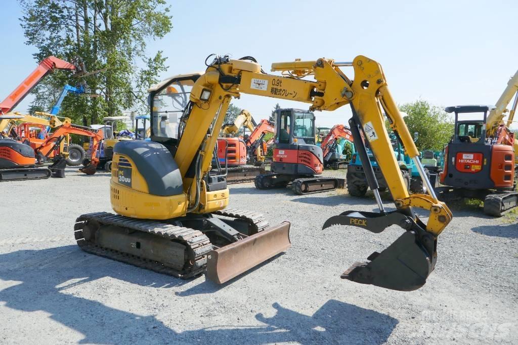 Komatsu PC 30 UU-5 Minigravere <7t