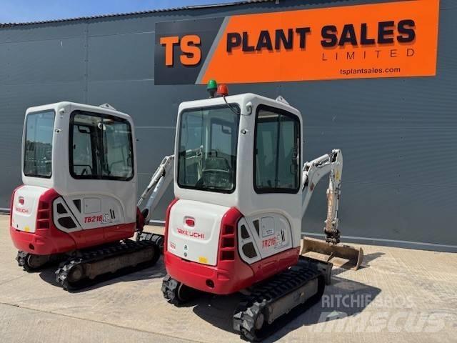 Takeuchi TB 216 Minigravere <7t