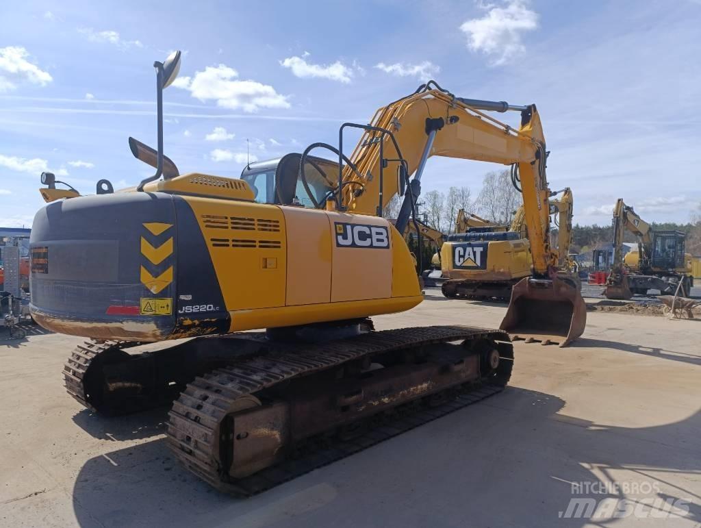 JCB JS 220 Beltegraver