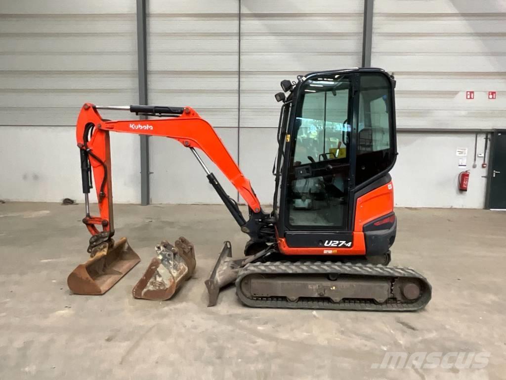 Kubota U 27-4 Minigravere <7t