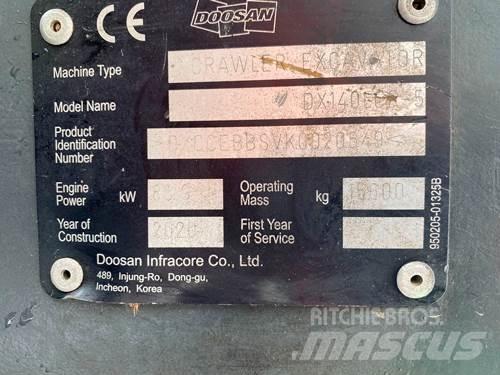 Doosan DX140LCR-5 Beltegraver