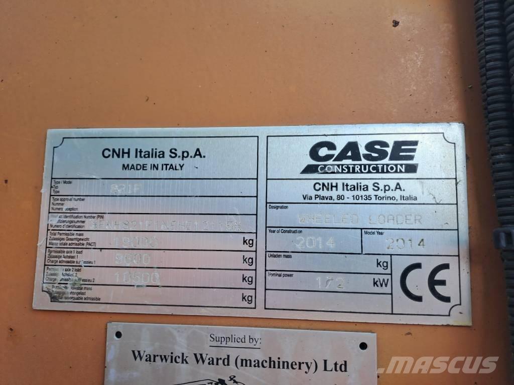 CASE 821 FXR Hjullastere