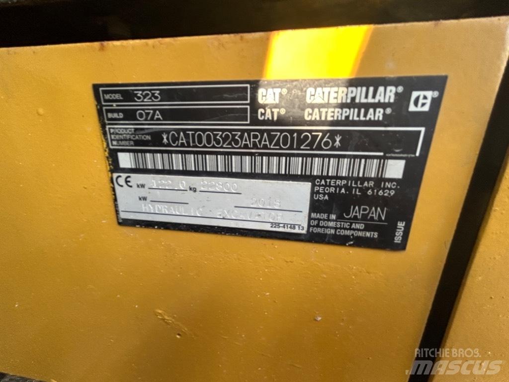 CAT 323 Nextgen Beltegraver