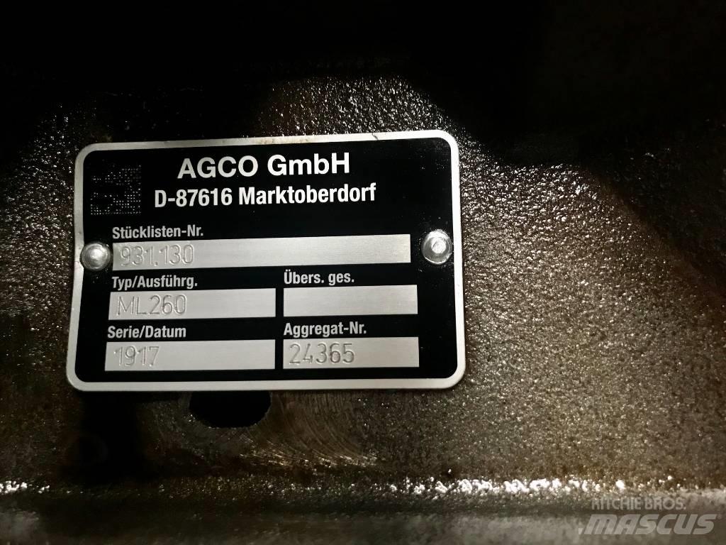 Fendt 828 Vario Chassis og understell