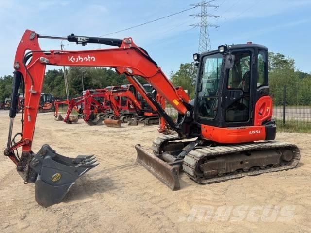 Kubota U 55-4 Minigravere <7t