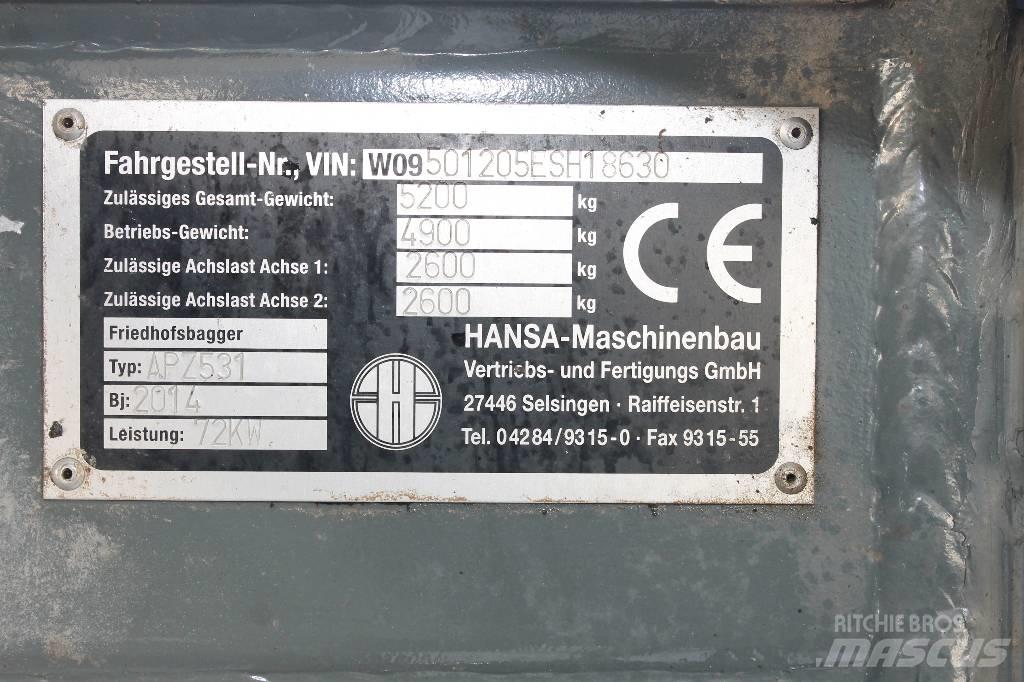 Hansa APZ 531 Hjulgravere