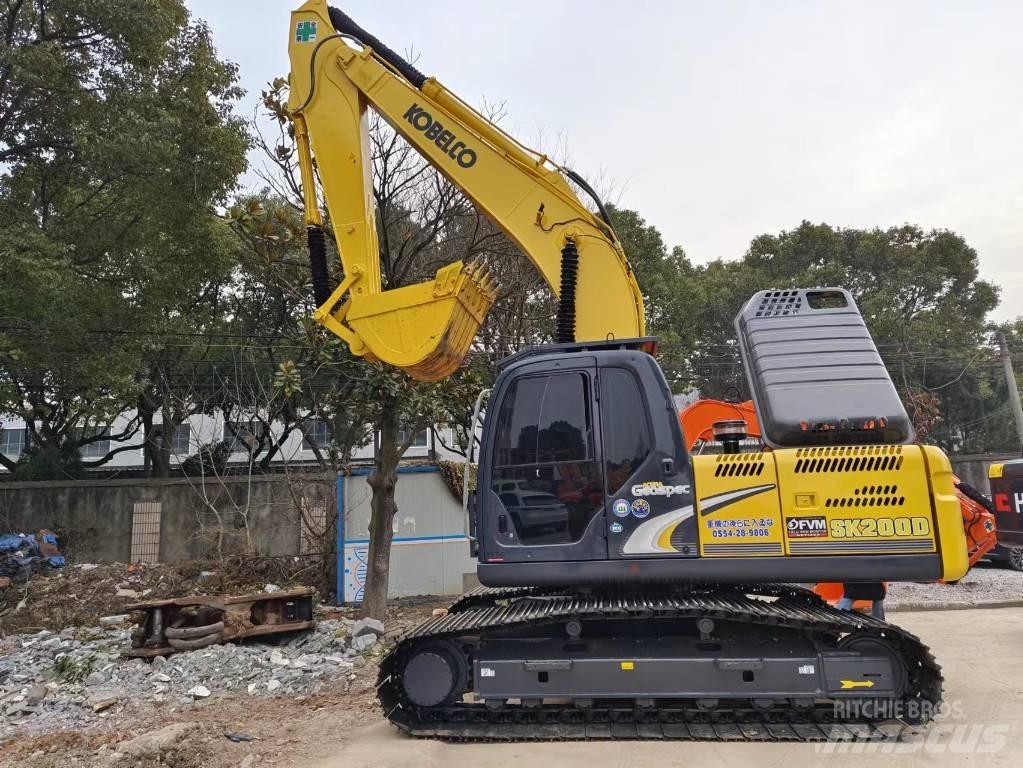 Kobelco SK200D Beltegraver