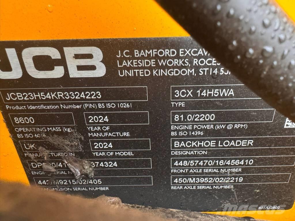 JCB 3 CX Traktorgravere