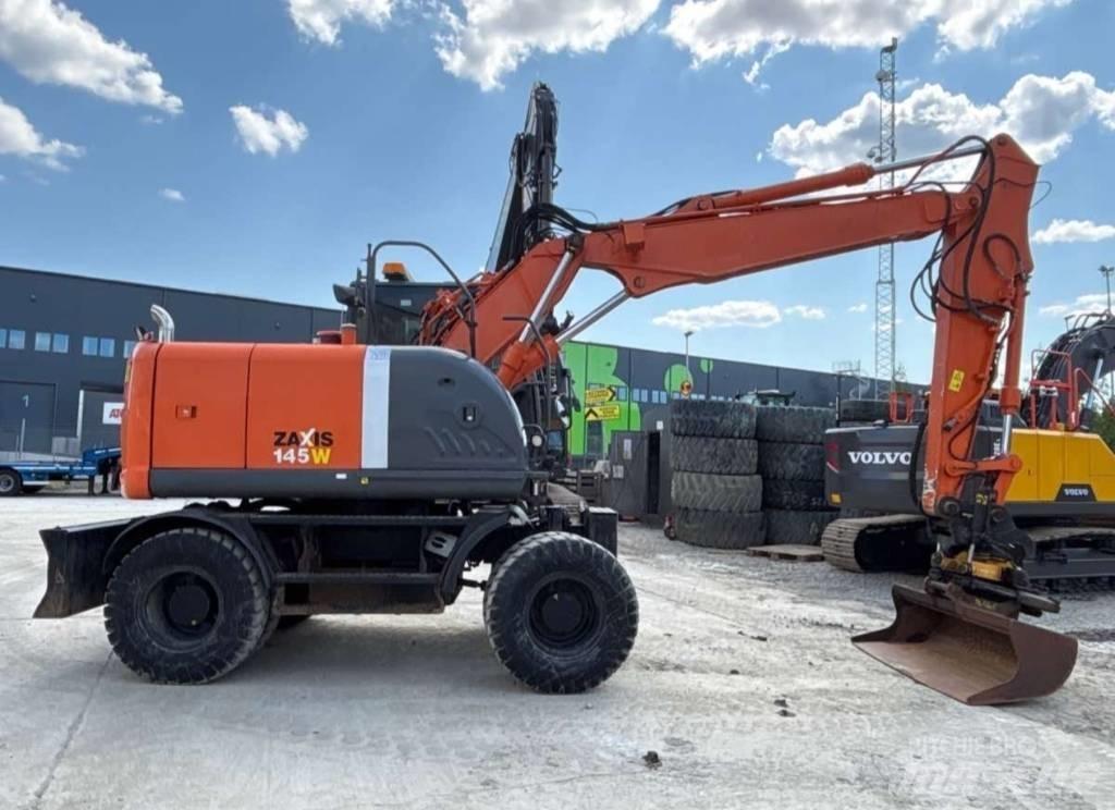 Hitachi ZX 145 W-3 Hjulgravere