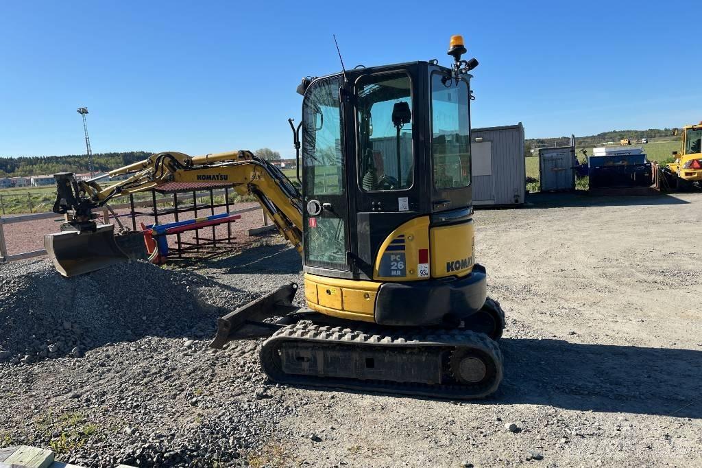 Komatsu PC 26 MR-3 Minigravere <7t
