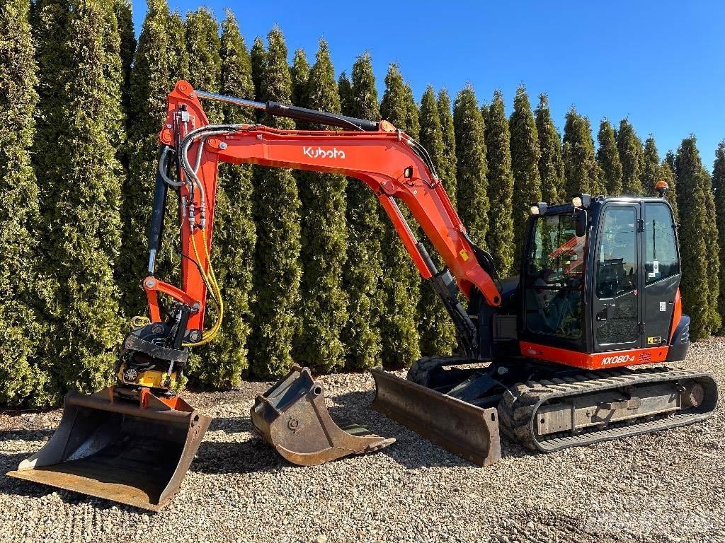 Kubota KX 080-4 Minigravere <7t