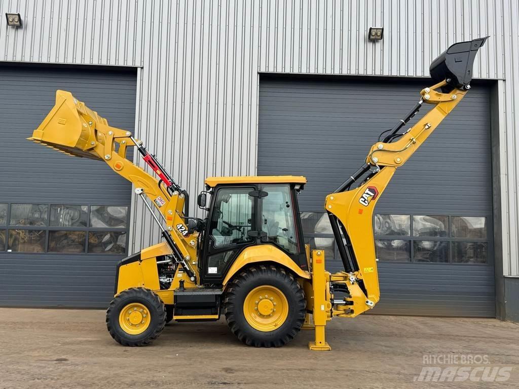 CAT 424 - 4WD / AC Traktorgravere