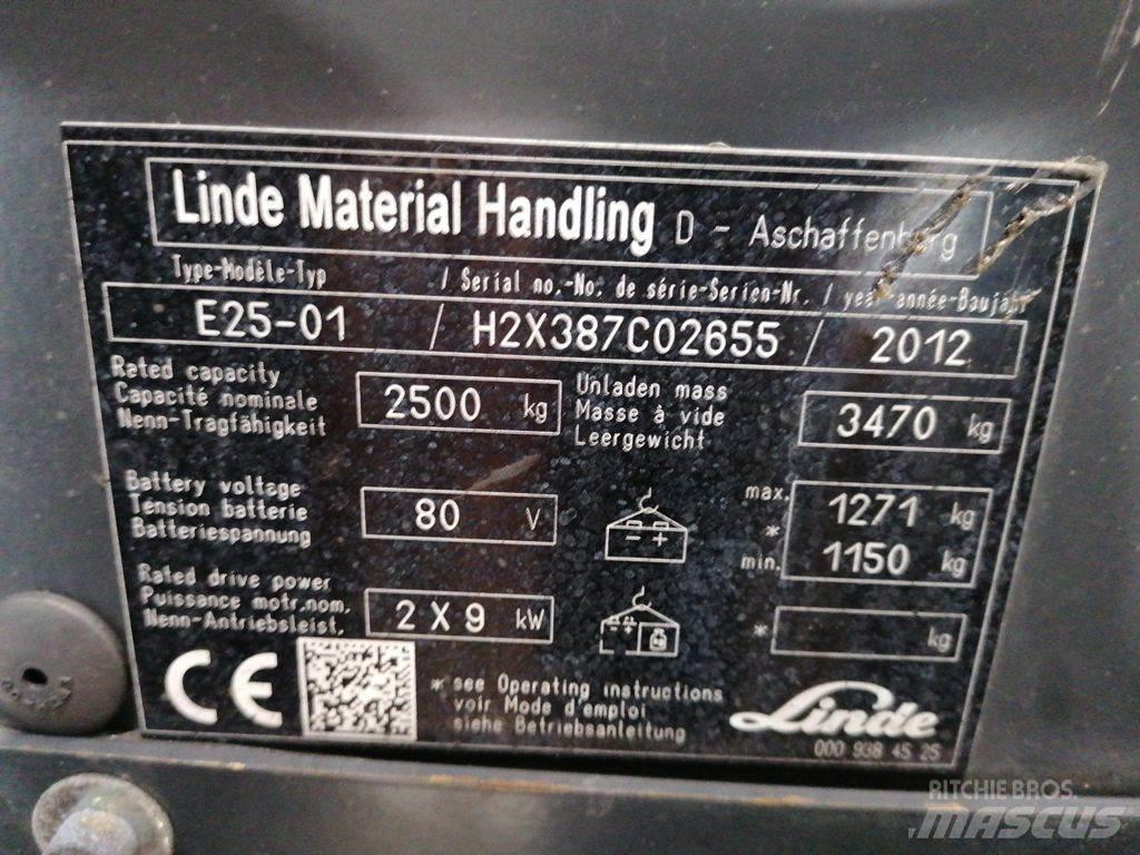 Linde E25-01 Elektriske trucker