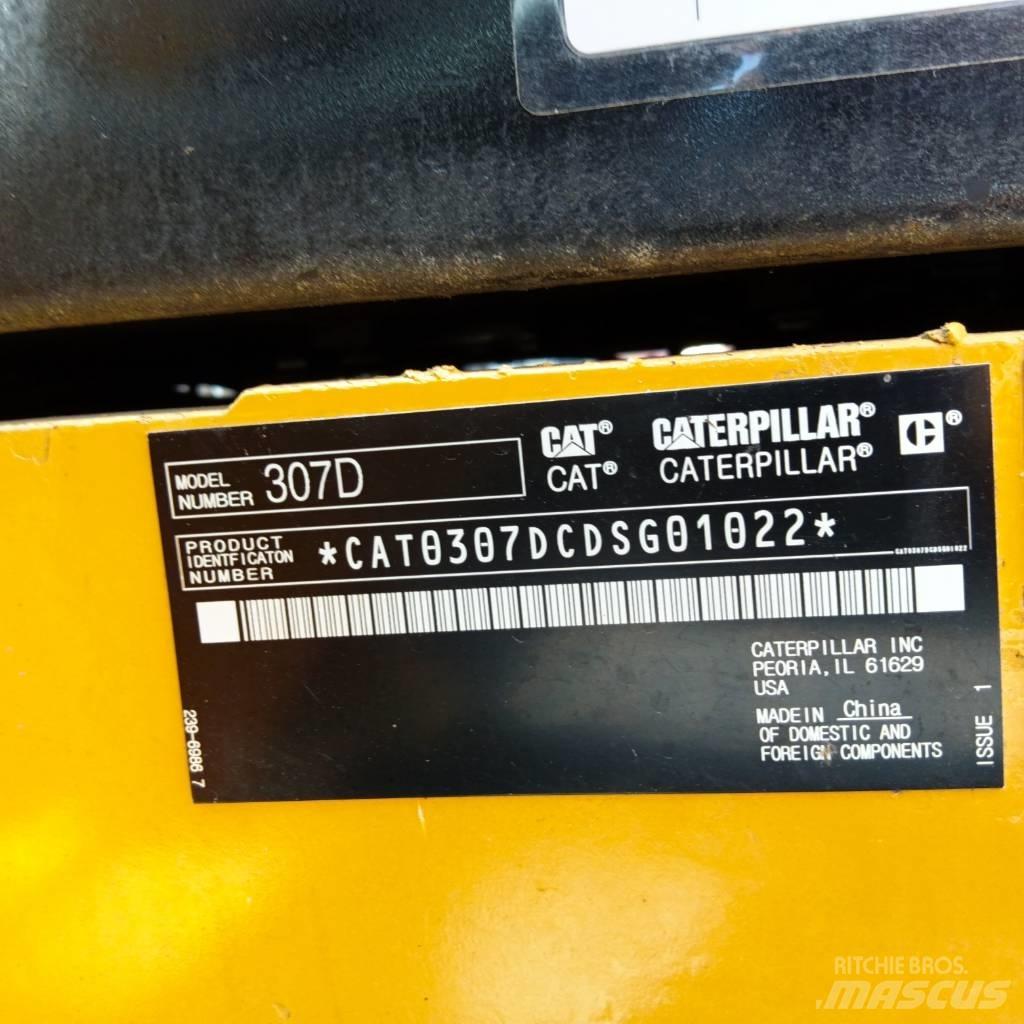 CAT 307D Beltegraver